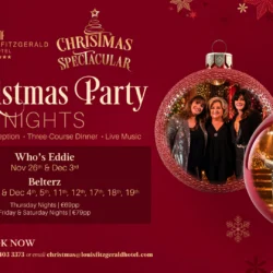 sidebar-Five Reasons to Book The Louis Fitzgerald Hotel Christmas Party Nights